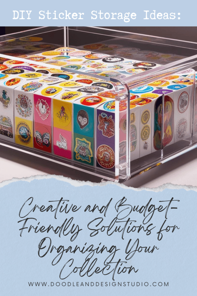 clear storage container with stickers a cost effective option for keeping your stickers safe