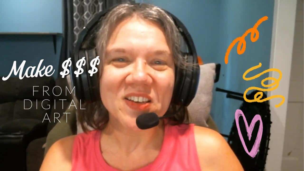 make money with digital art youtube cover cynthia mcdonald