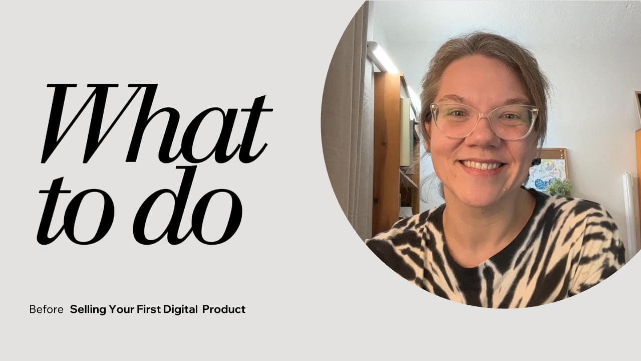 three things to do before selling your fist products